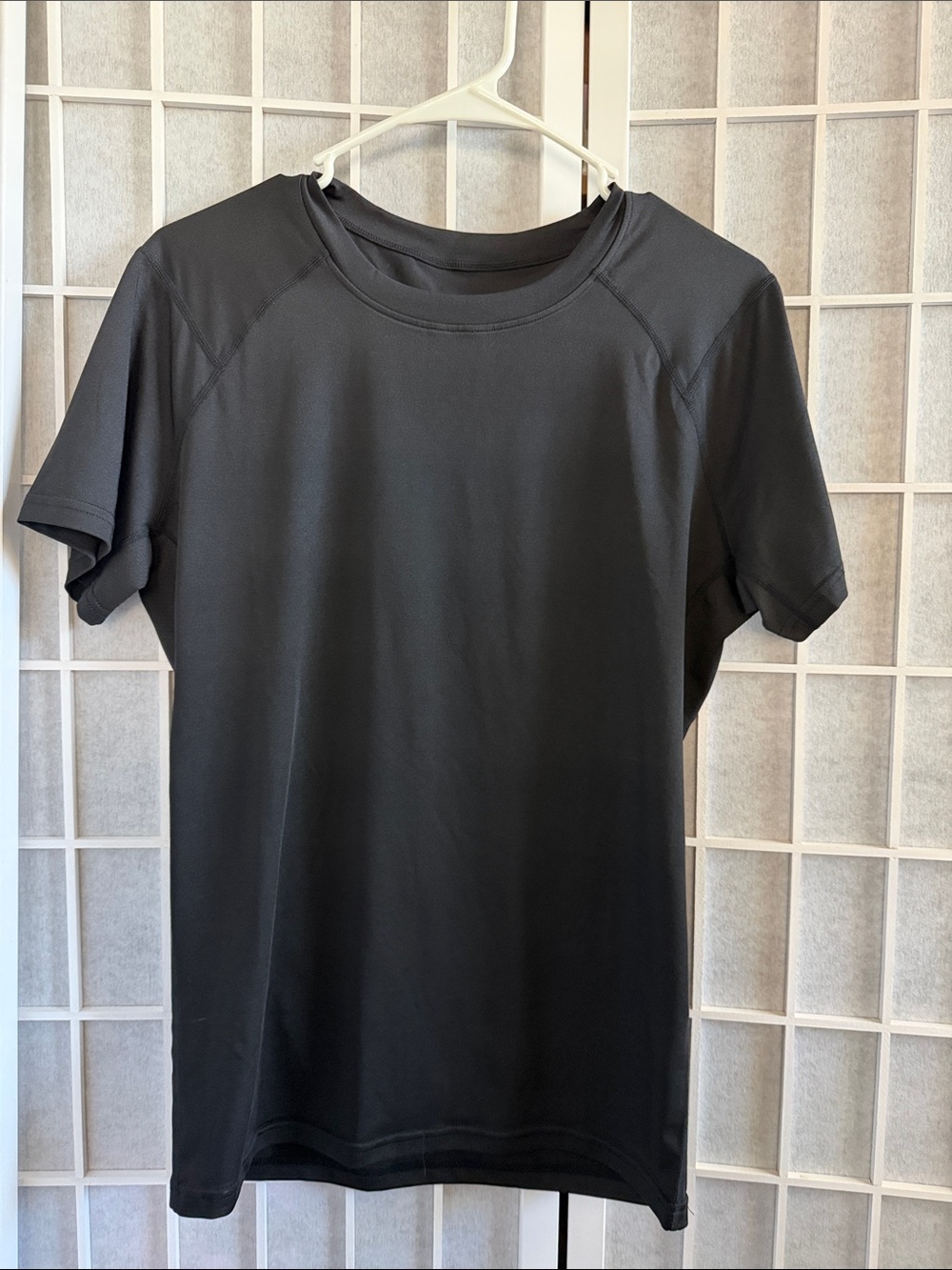 Black Performance Crewneck Shirt